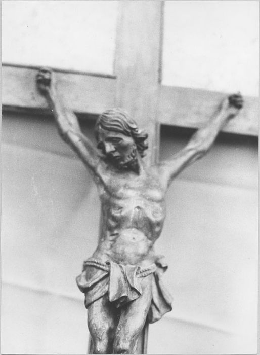 statue : Christ en croix, vue partielle - © Ministère de la Culture (France), Médiathèque du patrimoine et de la photographie, diffusion RMN-GP