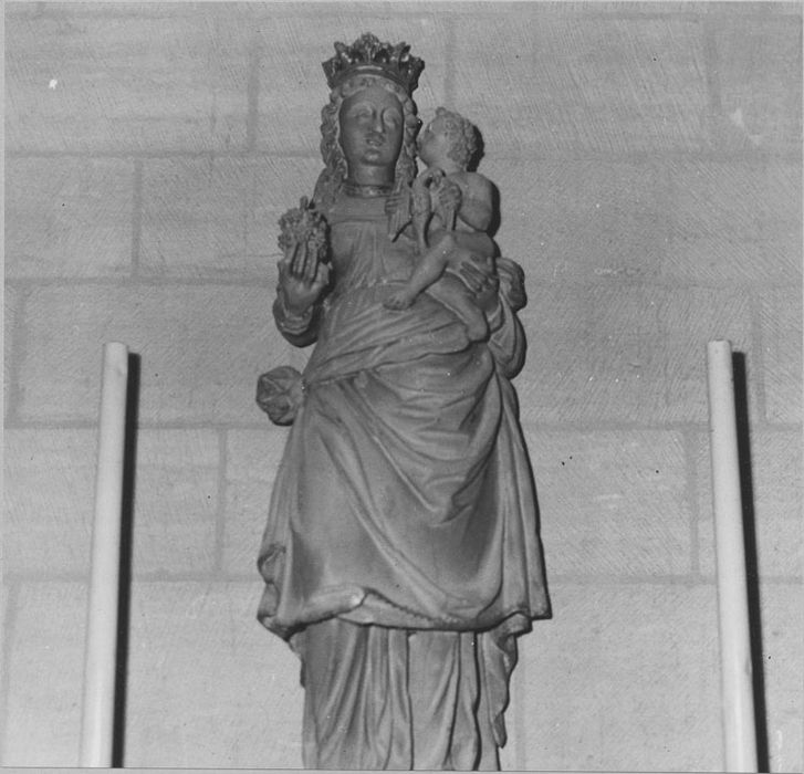 statue : Vierge à l'Enfant - © Ministère de la Culture (France), Médiathèque du patrimoine et de la photographie, diffusion RMN-GP