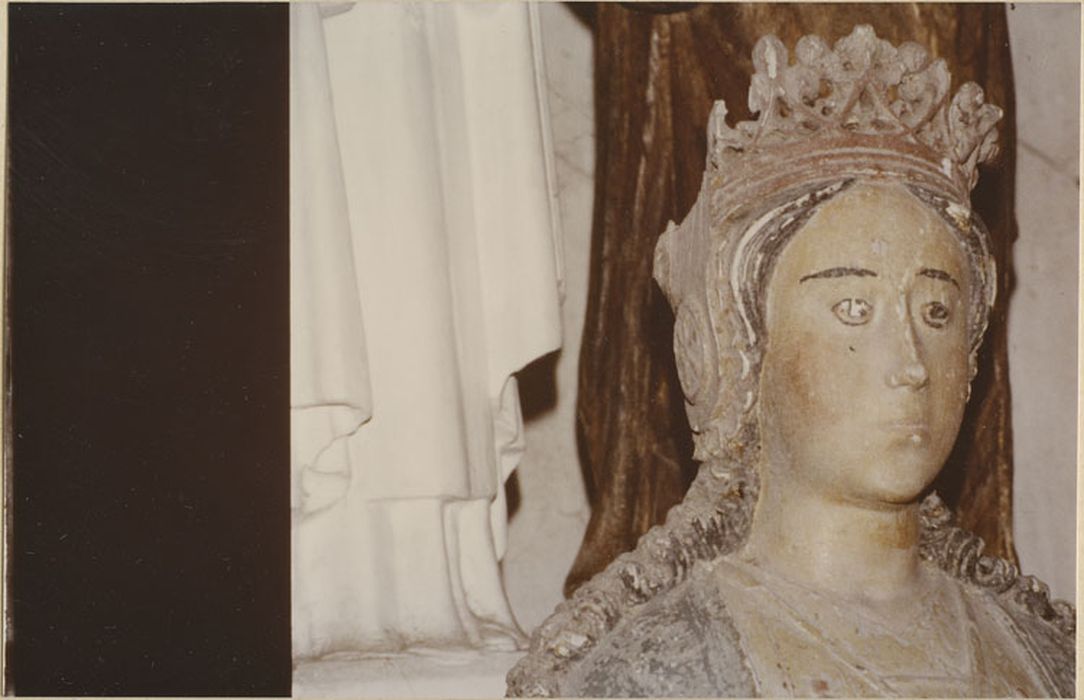 statue : Sainte Catherine, détail - © Ministère de la Culture (France), Médiathèque du patrimoine et de la photographie, diffusion RMN-GP