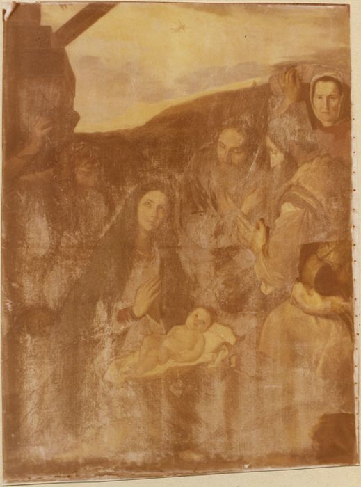 tableau : L'Adoration des bergers