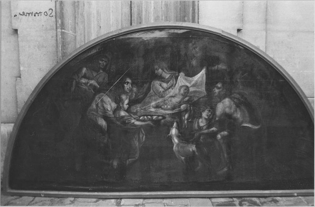 tableau : L'Adoration des bergers - © Ministère de la Culture (France), Médiathèque du patrimoine et de la photographie, diffusion RMN-GP