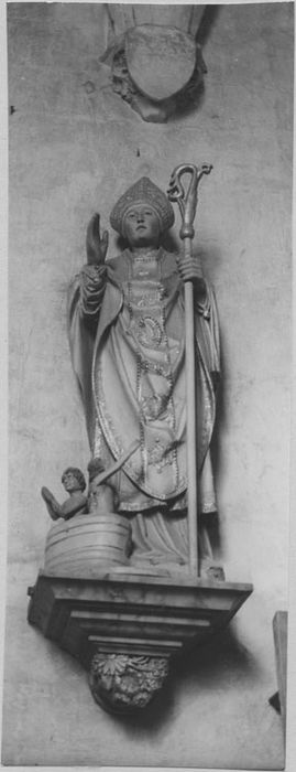 statue : Saint Nicolas - © Ministère de la Culture (France), Médiathèque du patrimoine et de la photographie, diffusion RMN-GP