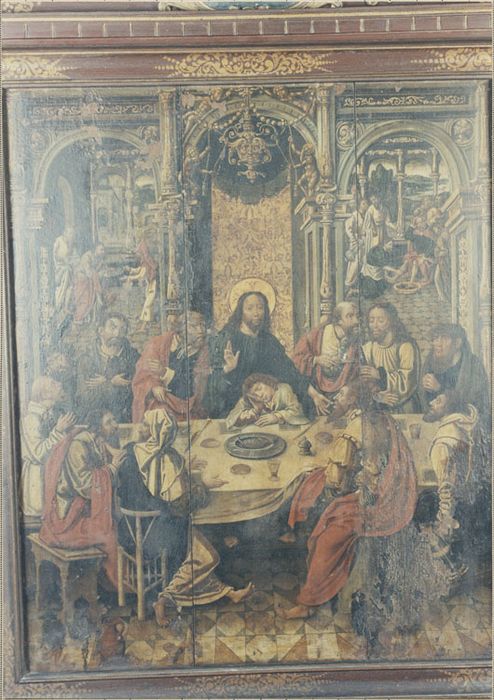 tableau (panneau peint) : La Cène - © Ministère de la Culture (France), Médiathèque du patrimoine et de la photographie, diffusion RMN-GP