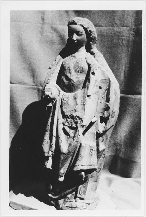 statuette : Sainte Barbe - © Ministère de la Culture (France), Médiathèque du patrimoine et de la photographie, diffusion RMN-GP