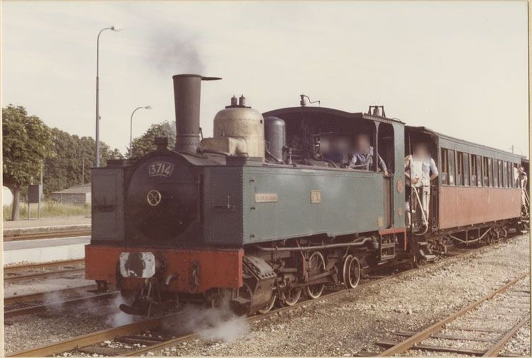 locomotive à vapeur : locomotive-tender Buffaud et Robatel, à voie métrique, 031 T 3714 - © Ministère de la Culture (France), Médiathèque du patrimoine et de la photographie, diffusion RMN-GP