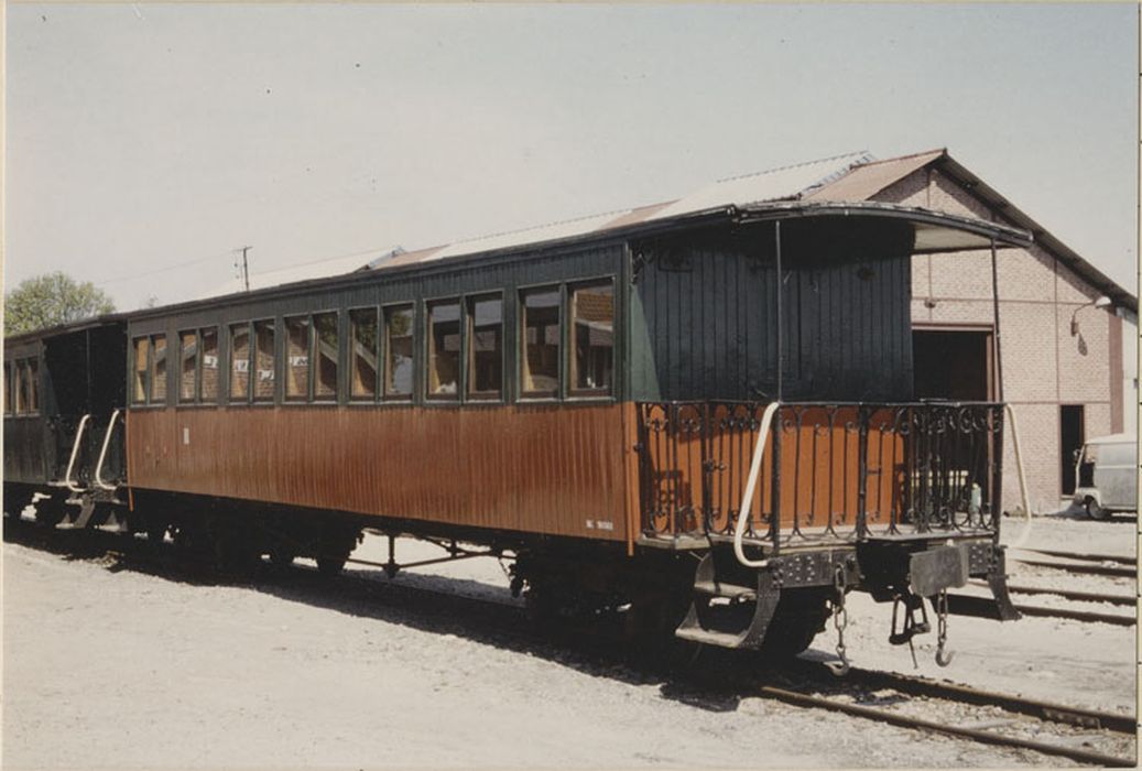 voiture à voyageurs type Bains de mer, à bogies, à voie métrique, BC 10501 - © Ministère de la Culture (France), Médiathèque du patrimoine et de la photographie, diffusion RMN-GP