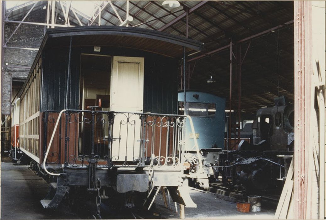 voiture à voyageurs type Bains de mer, à bogies, à voie métrique, BC 10510 - © Ministère de la Culture (France), Médiathèque du patrimoine et de la photographie, diffusion RMN-GP