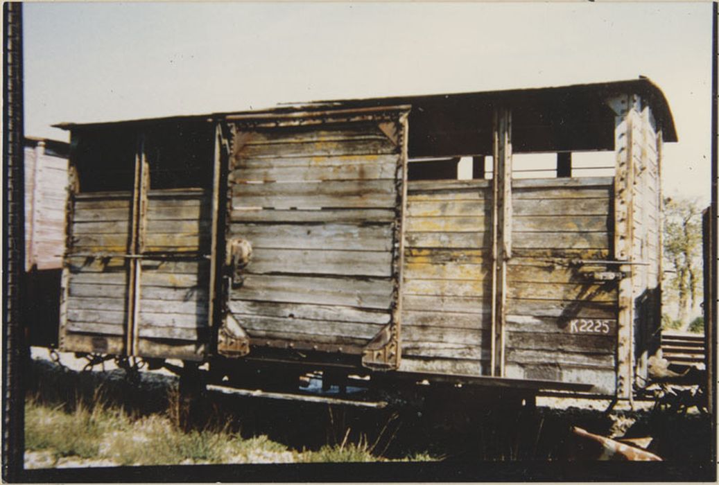 wagon couvert, à voie métrique, K 2225 - © Ministère de la Culture (France), Médiathèque du patrimoine et de la photographie, diffusion RMN-GP