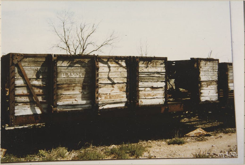 wagon tombereau, à voie métrique, U 13021 - © Ministère de la Culture (France), Médiathèque du patrimoine et de la photographie, diffusion RMN-GP