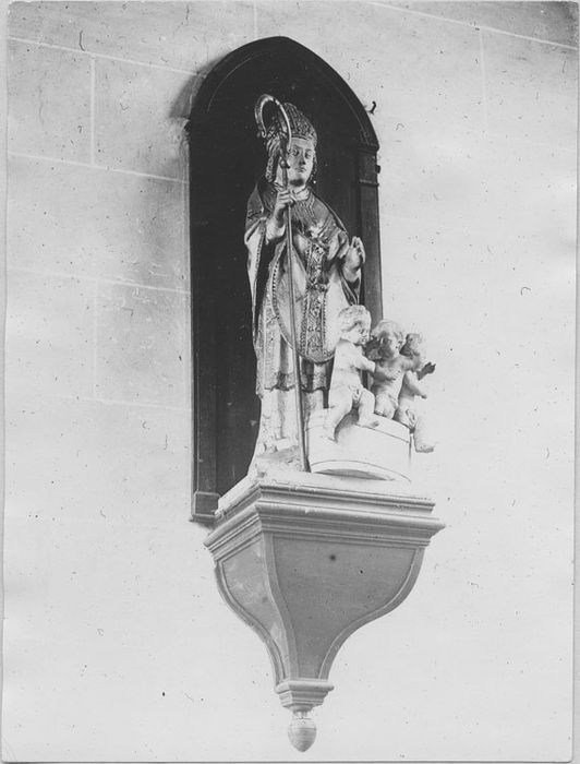 groupe sculpté : Saint Nicolas - © Ministère de la Culture (France), Médiathèque du patrimoine et de la photographie, diffusion RMN-GP