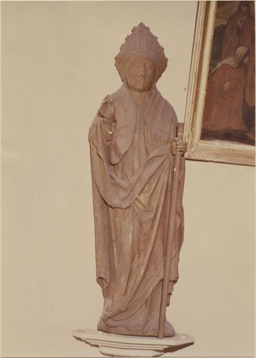 statue : Saint Valéry évêque - © Ministère de la Culture (France), Médiathèque du patrimoine et de la photographie, diffusion RMN-GP