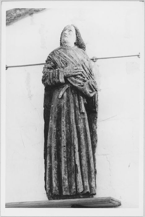 Statue (poutre de gloire) : Saint Jean