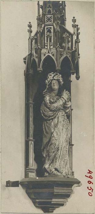 statue : Vierge de l'Immaculée Conception