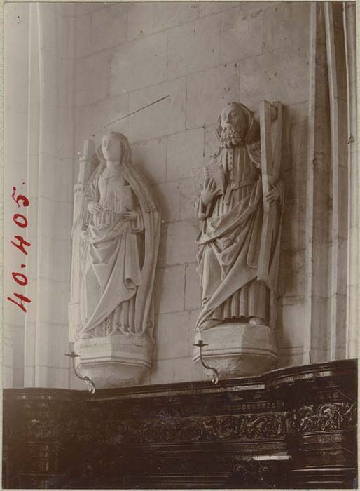 statue : Sainte Barbe - © Ministère de la Culture (France), Médiathèque du patrimoine et de la photographie, diffusion GrandPalaisRmn Photo