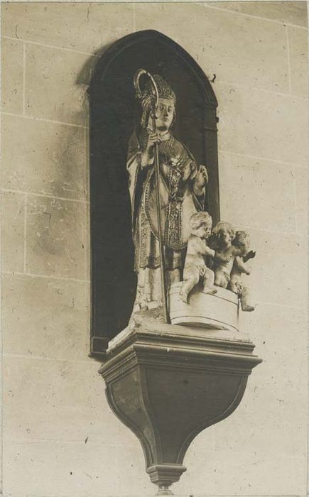 groupe sculpté : Saint Nicolas - © Ministère de la Culture (France), Médiathèque du patrimoine et de la photographie, diffusion GrandPalaisRmn Photo