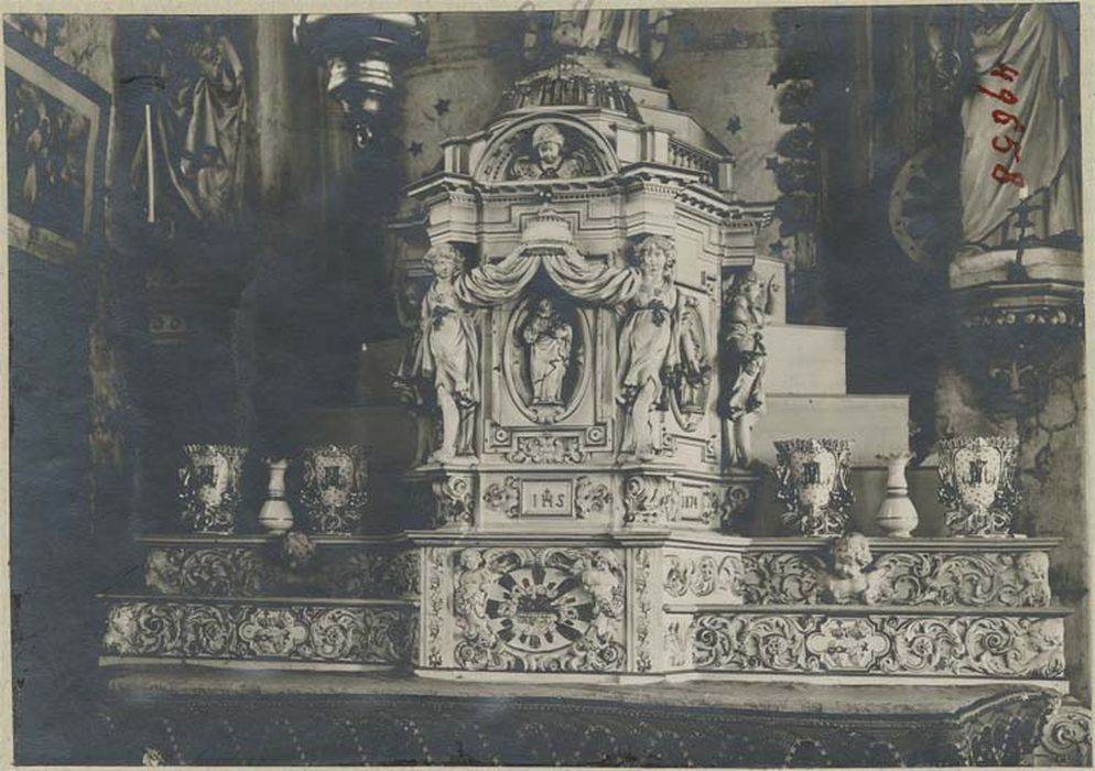 tabernacle de l'autel de la Vierge - © Ministère de la Culture (France), Médiathèque du patrimoine et de la photographie, diffusion GrandPalaisRmn Photo