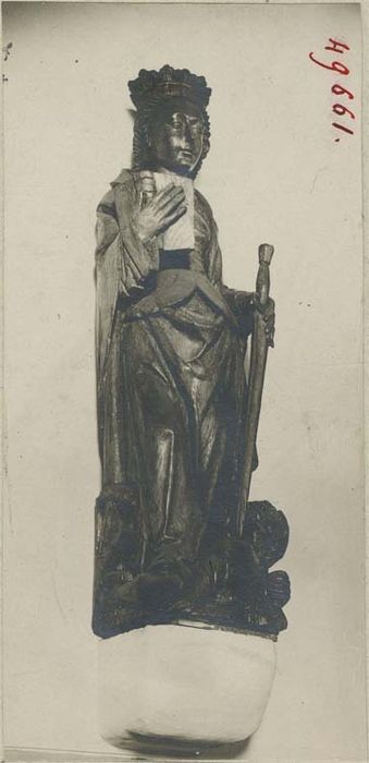 statuette : Sainte Catherine - © Ministère de la Culture (France), Médiathèque du patrimoine et de la photographie, diffusion GrandPalaisRmn Photo