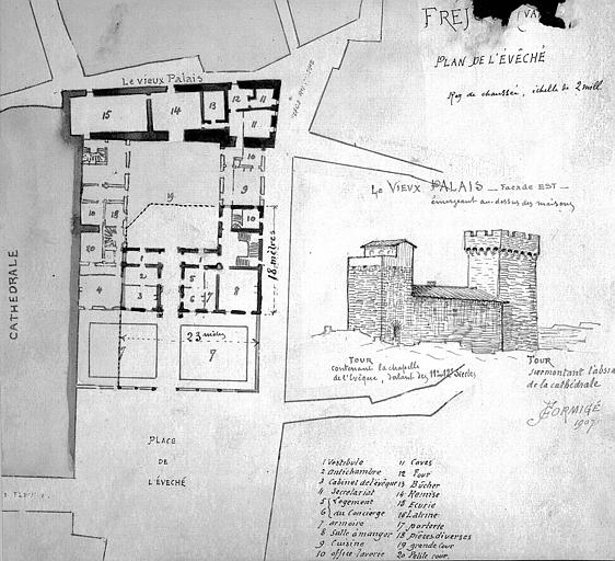 Plan du rez-de-chaussée