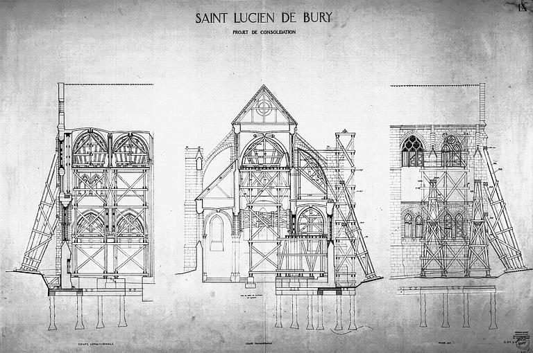 Projet de consolidation : Coupes et élévation