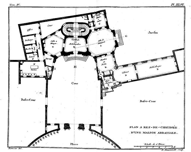 Plan du rez-de-chaussée