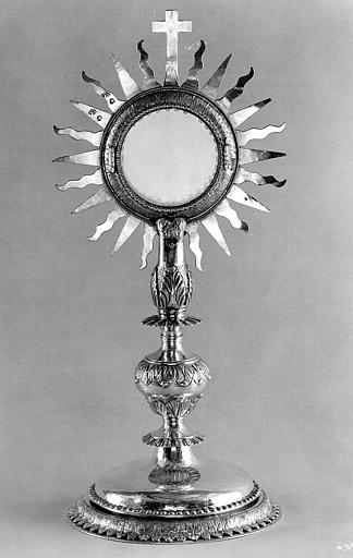 Ostensoir en argent