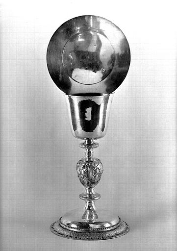 Calice et patène en argent