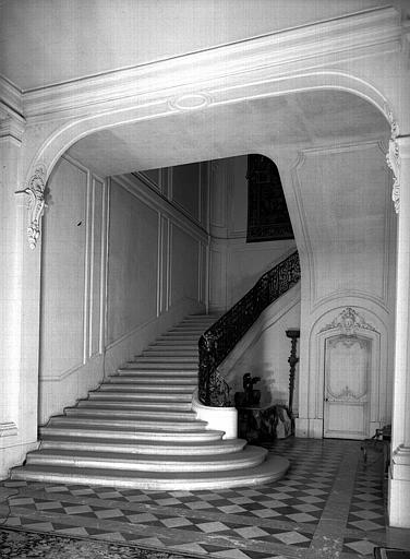 Départ de l'escalier intérieur