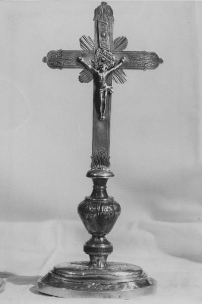croix d'autel portative - © Ministère de la Culture (France), Médiathèque du patrimoine et de la photographie (objets mobiliers), tous droits réservés