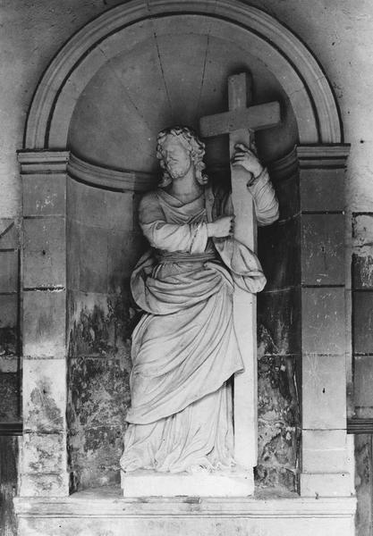 statue (grandeur nature) : saint Jacques le Mineur