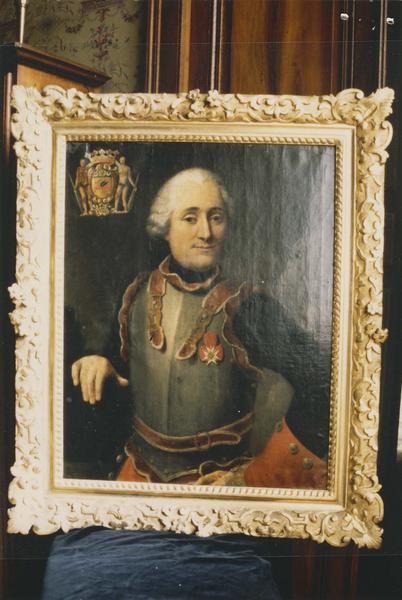 tableau : Portrait de Jean-François d'Yversen, cadre - © Ministère de la Culture (France), Médiathèque du patrimoine et de la photographie (objets mobiliers), tous droits réservés