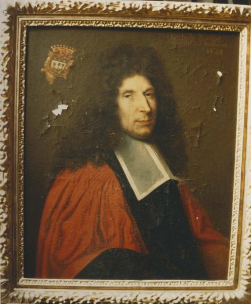 tableau : Portrait de Charles de Druillet en magistrat, cadre - © Ministère de la Culture (France), Médiathèque du patrimoine et de la photographie (objets mobiliers), tous droits réservés