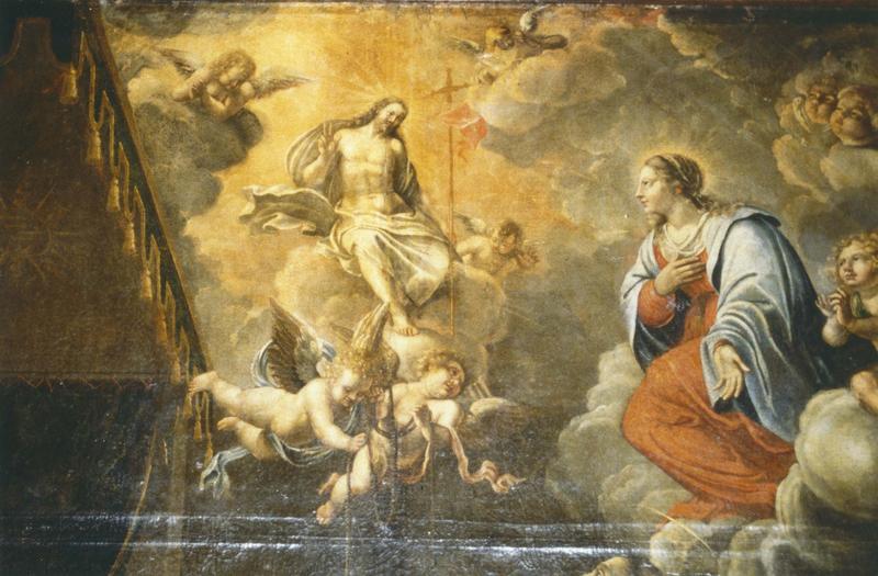 tableau : Tentation de saint François d'Assise vaincue à Portioncule (La) ou Le miracle des roses