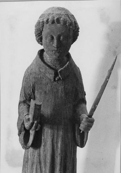 statue (petite nature) : saint Symphorien - © Ministère de la Culture (France), Médiathèque du patrimoine et de la photographie (objets mobiliers), tous droits réservés