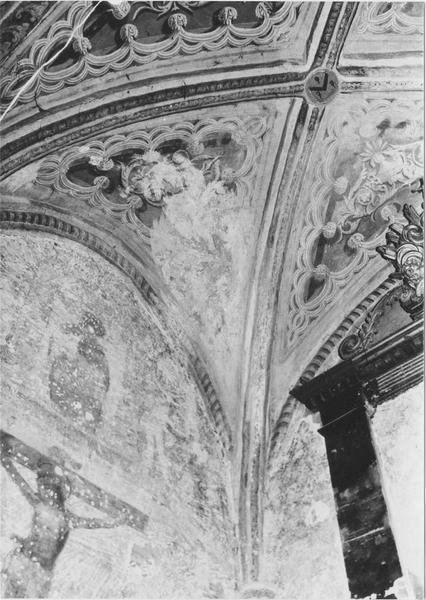 peinture monumentale : scènes de l'ancien et du nouveau testament et scènes de la vie de saint Martin et de saint Jacques - © Ministère de la Culture (France), Médiathèque du patrimoine et de la photographie (objets mobiliers), tous droits réservés