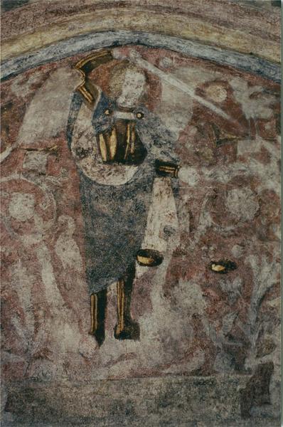 peinture monumentale : scènes de l'ancien et du nouveau testament et scènes de la vie de saint Martin et de saint Jacques - © Ministère de la Culture (France), Médiathèque du patrimoine et de la photographie (objets mobiliers), tous droits réservés