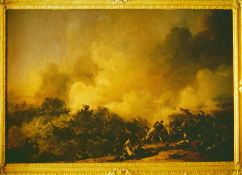 tableau : Combat de Lomitten livré le 5 juin 1807 par le Maréchal Soult - © Ministère de la Culture (France), Médiathèque du patrimoine et de la photographie (objets mobiliers), tous droits réservés