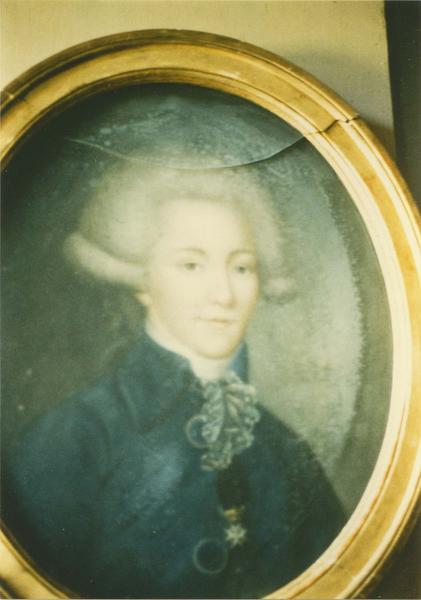 tableau et son cadre : Monsieur d'Hozier, pastel - © Ministère de la Culture (France), Médiathèque du patrimoine et de la photographie (objets mobiliers), tous droits réservés