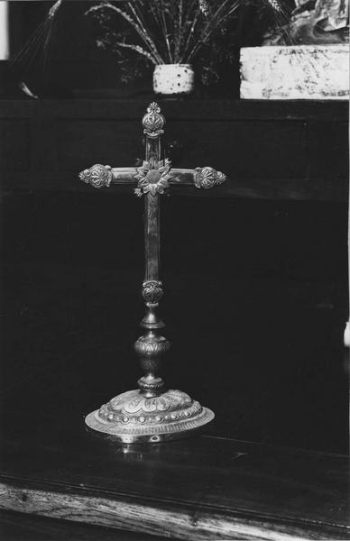 croix d'autel, revers - © Ministère de la Culture (France), Médiathèque du patrimoine et de la photographie (objets mobiliers), tous droits réservés