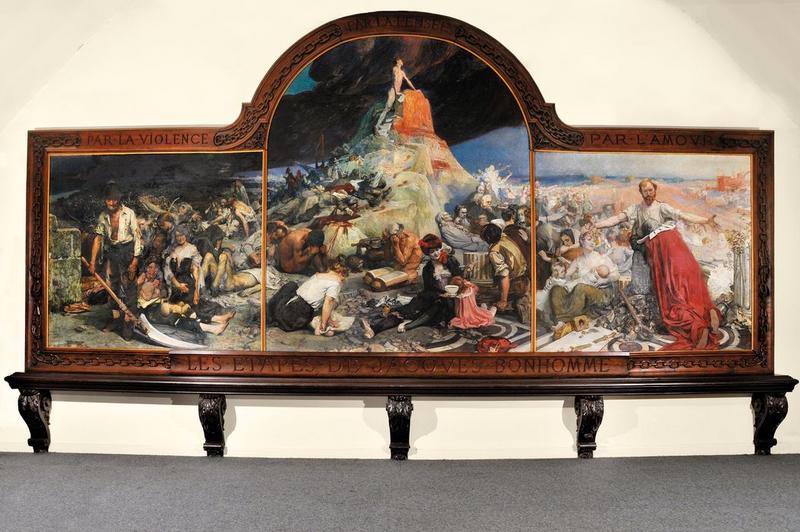 tableau : les Etapes de Jacques Bonhomme