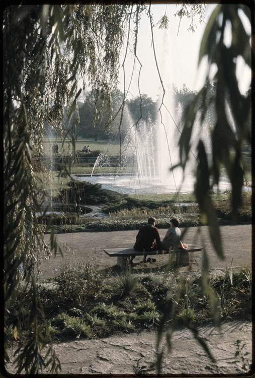 Parc Clara-Zetkin, Leipzig (RDA), 1967