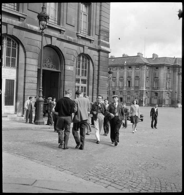 Conscrits d'Arcueil, Paris, 1945