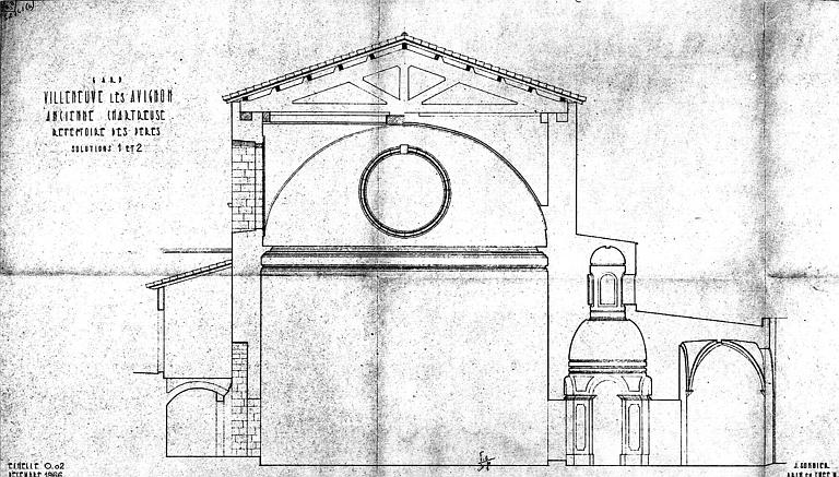 Coupe du réfectoire (solutions 1 et 2)