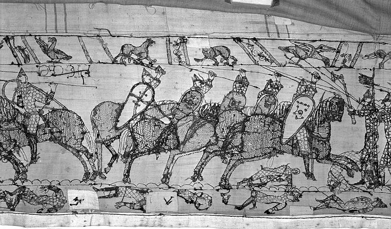 Tapisserie de Bayeux : Revers de 82P00756