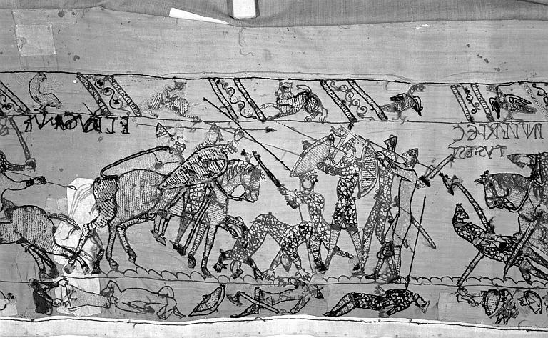 Tapisserie de Bayeux : Revers de 82P00767