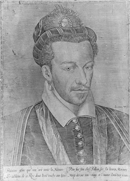 Plaque décorative : portrait d'Henri III