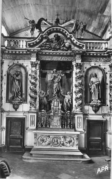 Retable (retable architecturé), style baroque