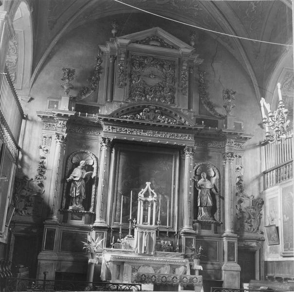 retable (retable architecturé) - © Ministère de la Culture (France), Médiathèque du patrimoine et de la photographie (objets mobiliers), tous droits réservés