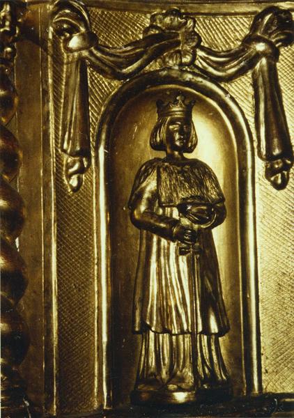 tabernacle, statuette, détail