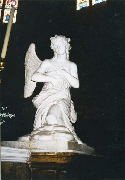 2 statues : Anges adorateurs