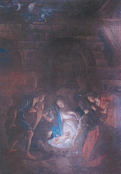 Tableau : L'Adoration des bergers